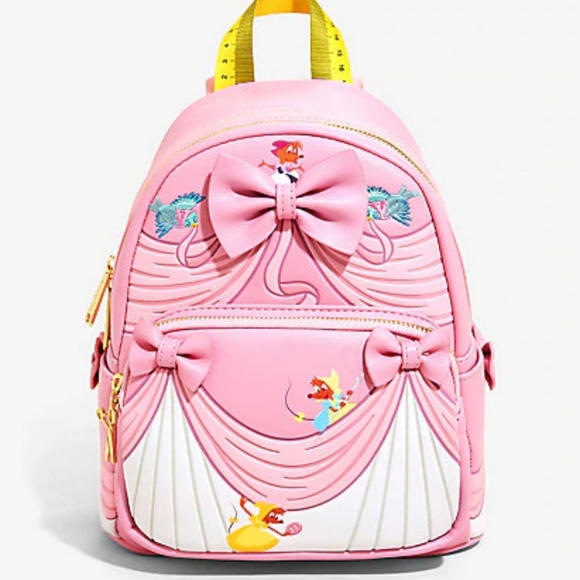 Loungefly Cinderella Pink Dress Mini Backpack